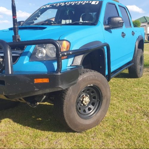 Holden RC Colorado Dual Cab YUBRUTE Series Rock sliders