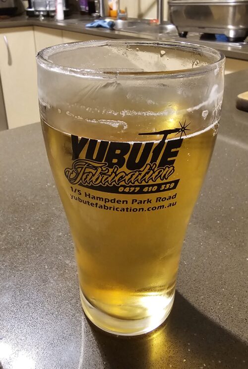 Yubte Fabrication and EZIFIT 4x4 Accessories beer glasses